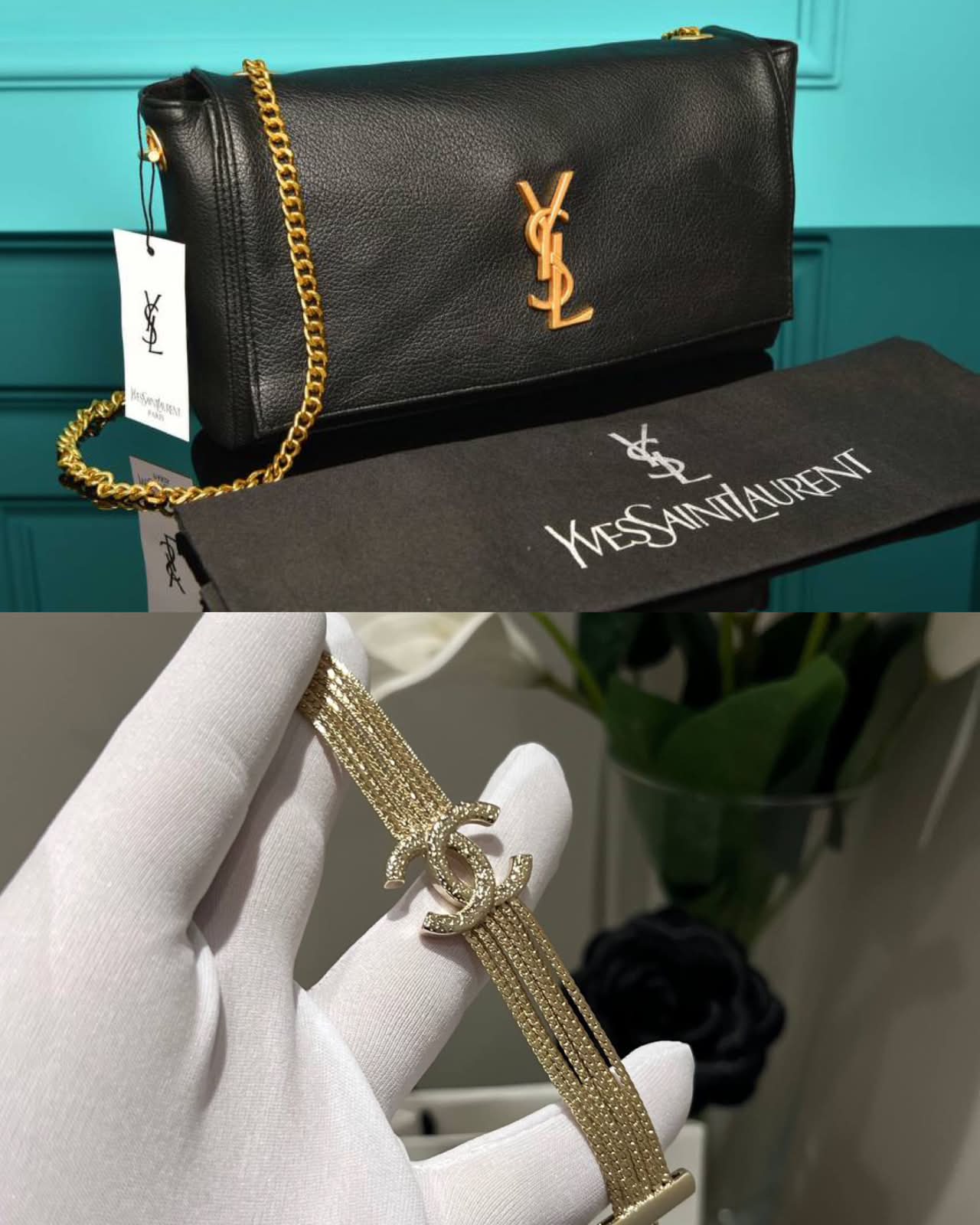 YSI – Tasche und CHL – Armband