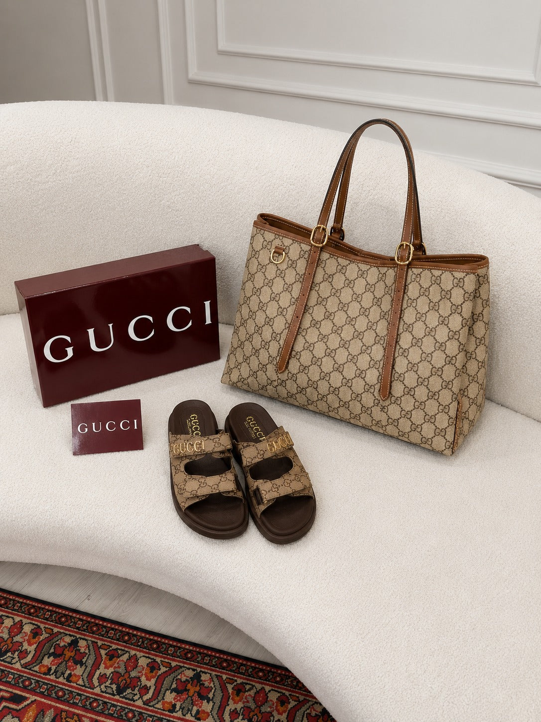 GG- Emblem Bag Set