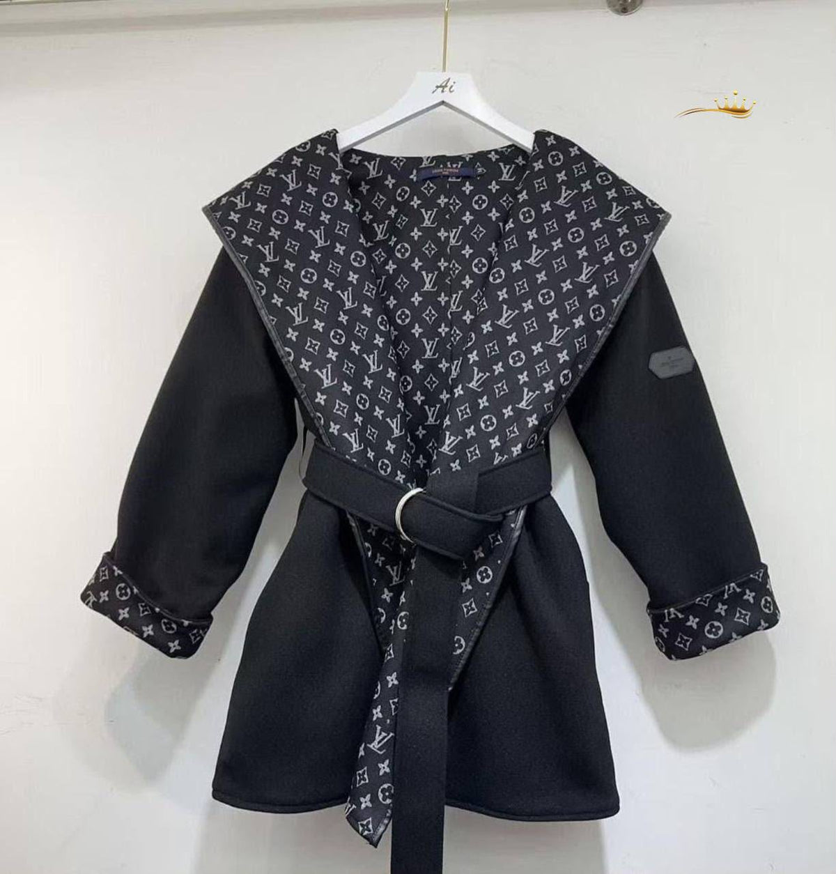 LVS- Wool-Blend Coat