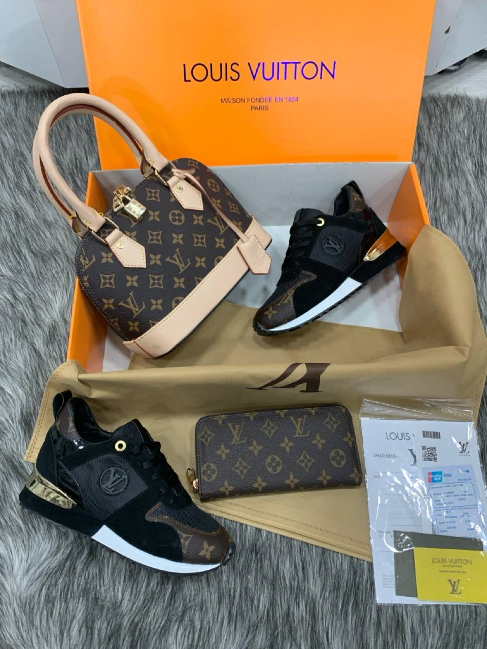 L - Taschen-, Schuh- und Geldbörsen-Set (v1)