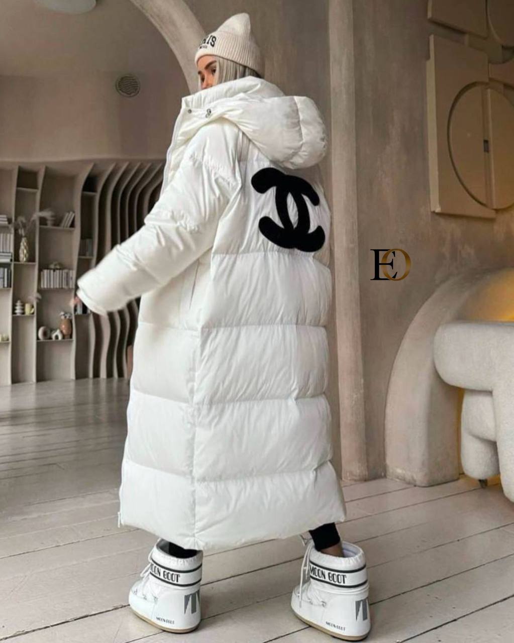 Stoff: Gesteppte Pufferjacke