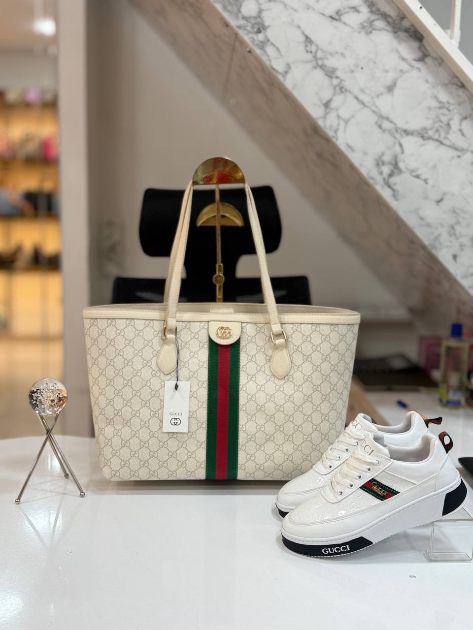 Tasche und Schuhe