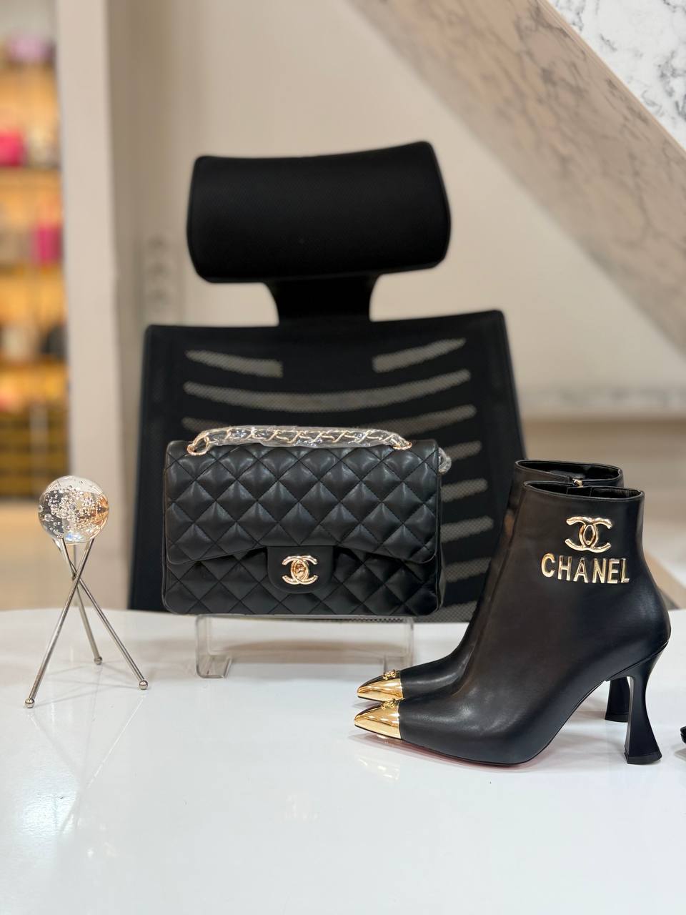 CHNL TASCHE,SCHUHE KOMBINIEREN