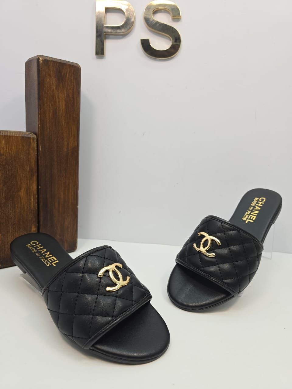 CH Tasche und Pantoffel (Braun)