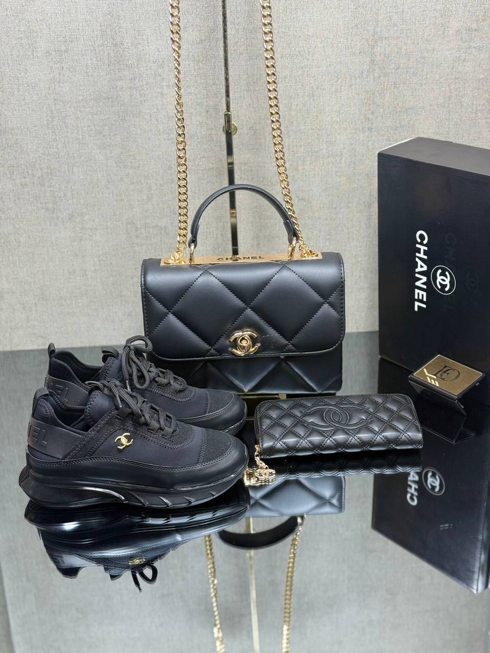 CH Tasche - Schuhe und Geldbörse