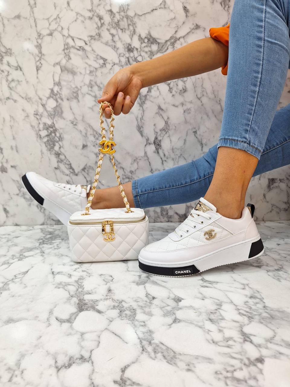Tasche und Schuhe