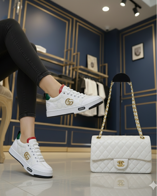 Tasche und Schuhe
