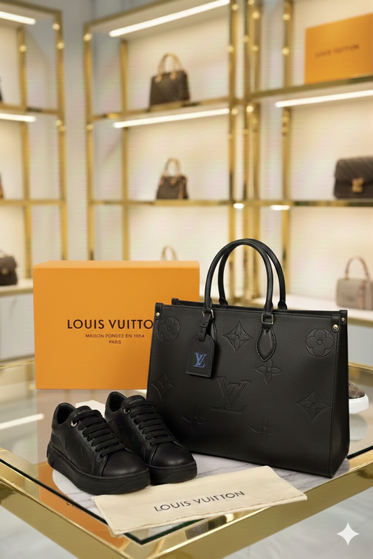 Unterwegs und Schuhtasche