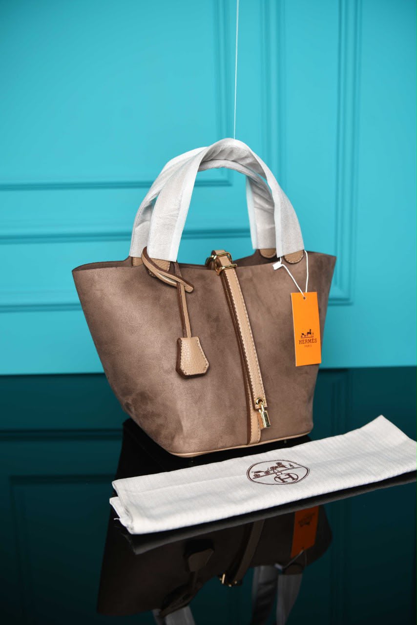 HMS- Picotin Lock 22 Bag Suede