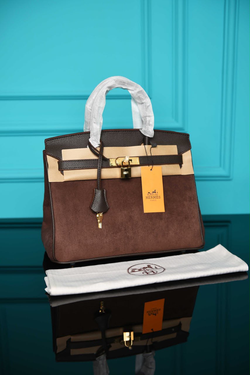 HMS- Birkin 30 Bag Suede