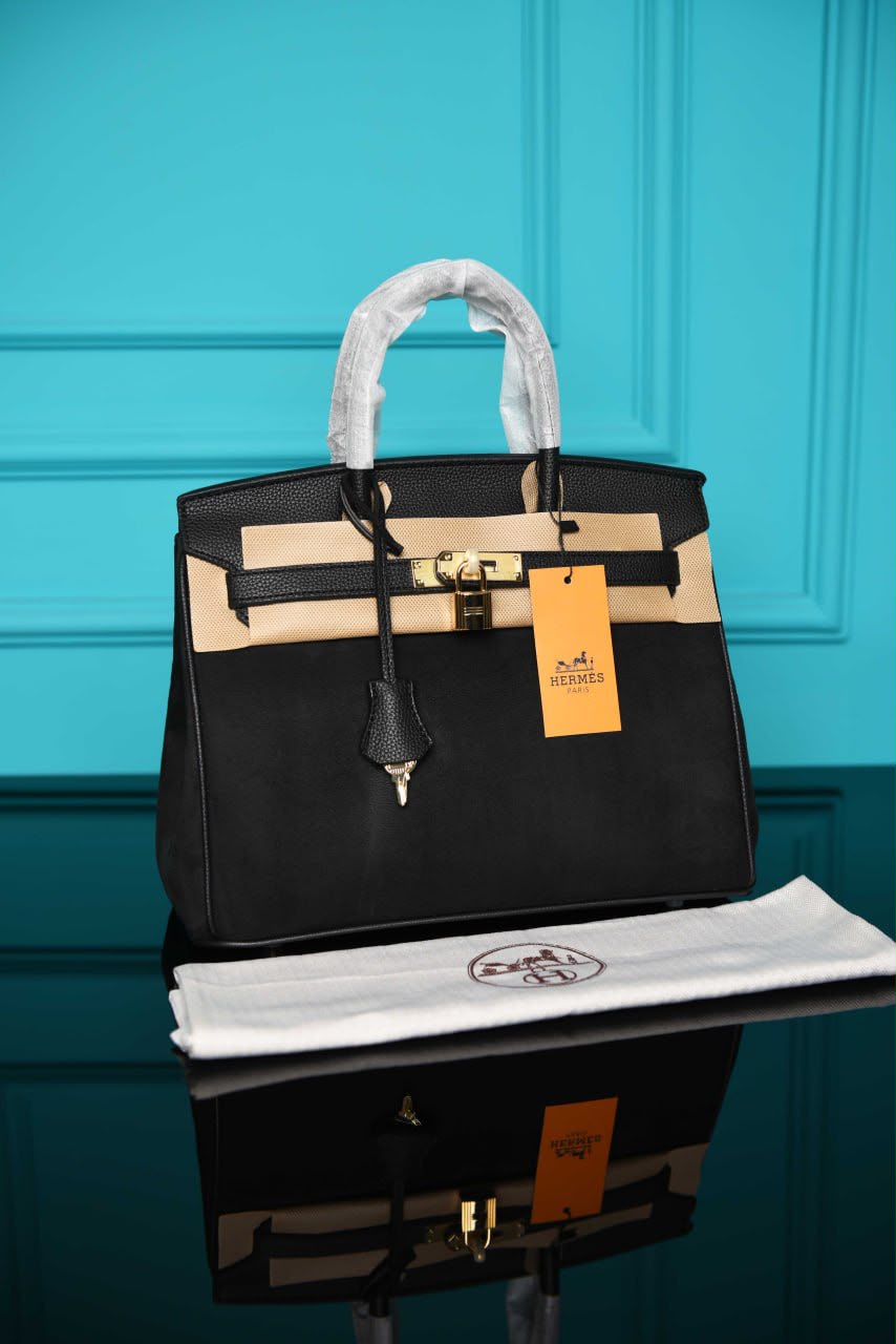 HMS- Birkin 30 Bag Suede