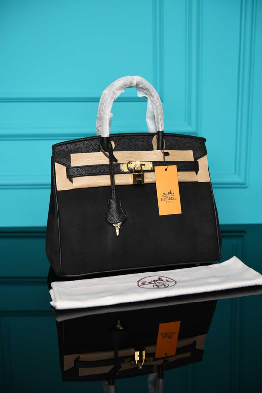 HMS- Birkin 30 Bag Suede