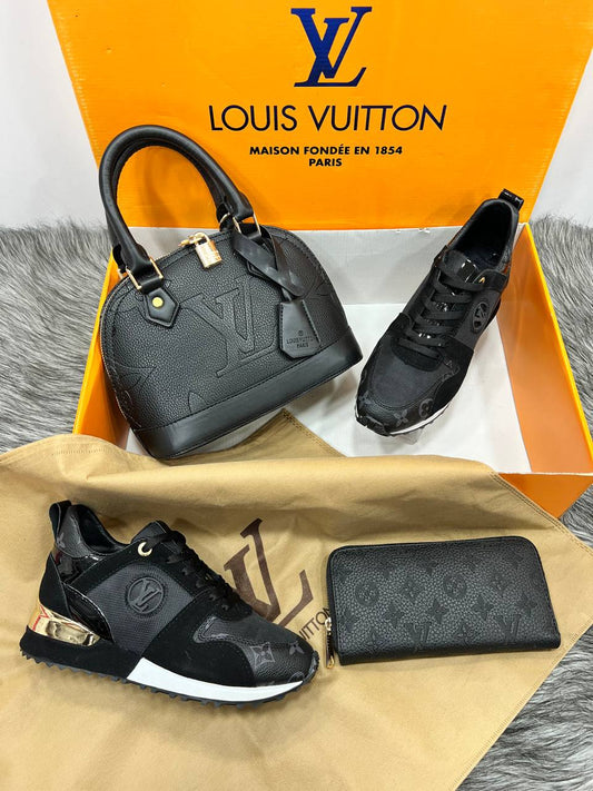 L - Taschen- und Schuh-Set mit Geldbörse (v2)