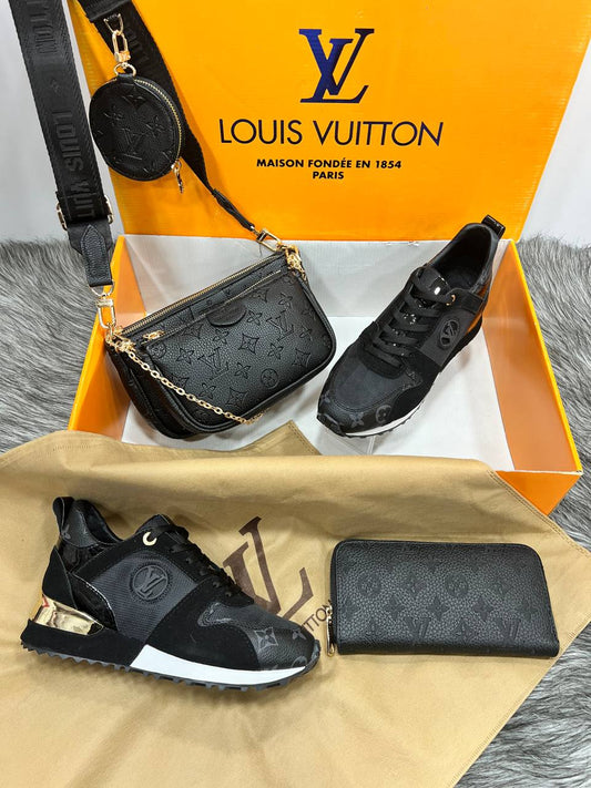 L - Taschen-, Schuh- und Geldbörsen-Set