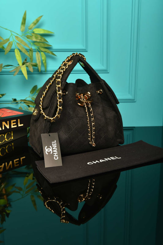 25 Small in Wildleder Handtasche
