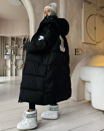 Stoff: Gesteppte Pufferjacke