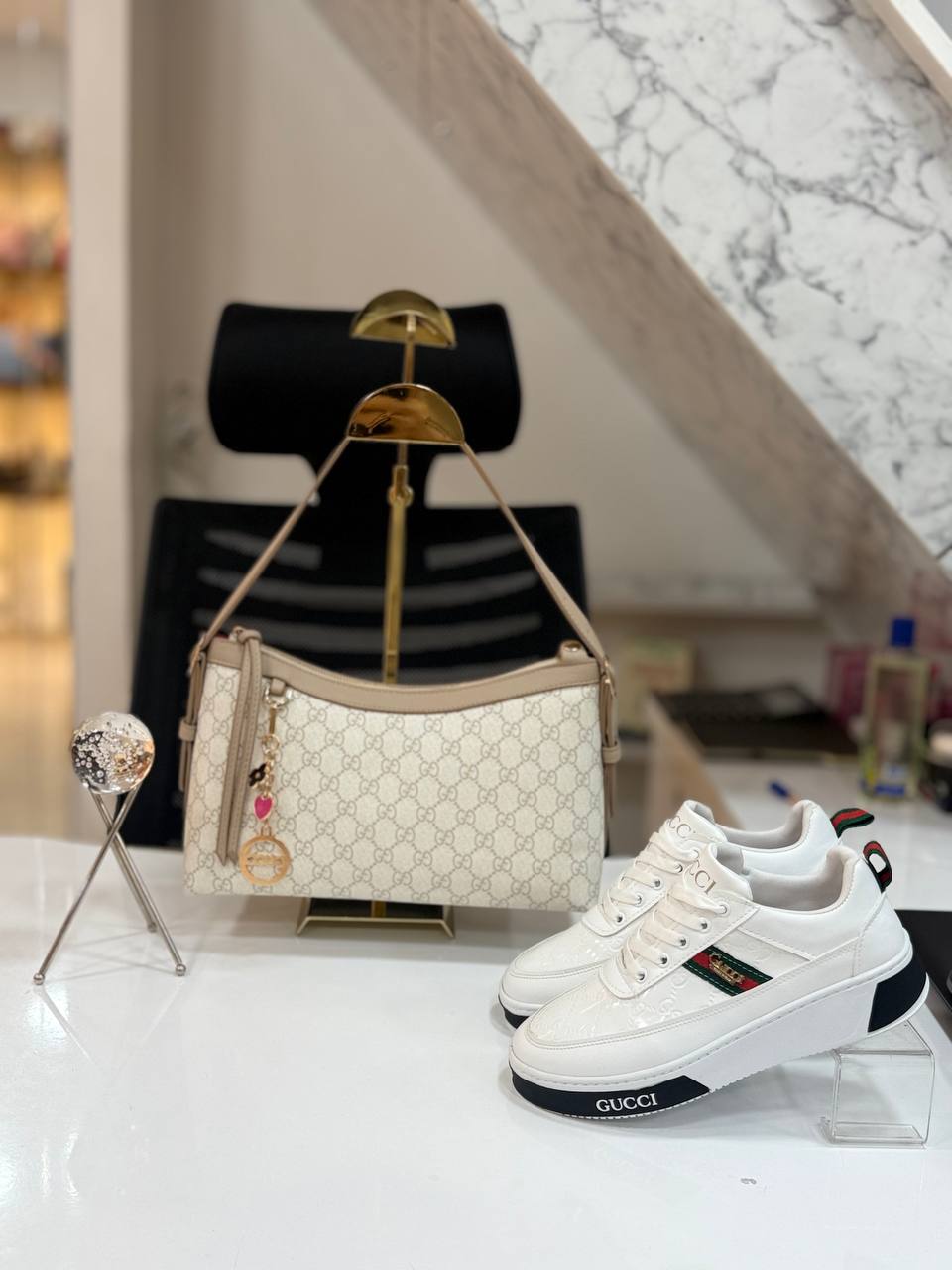 Tasche und Schuhe