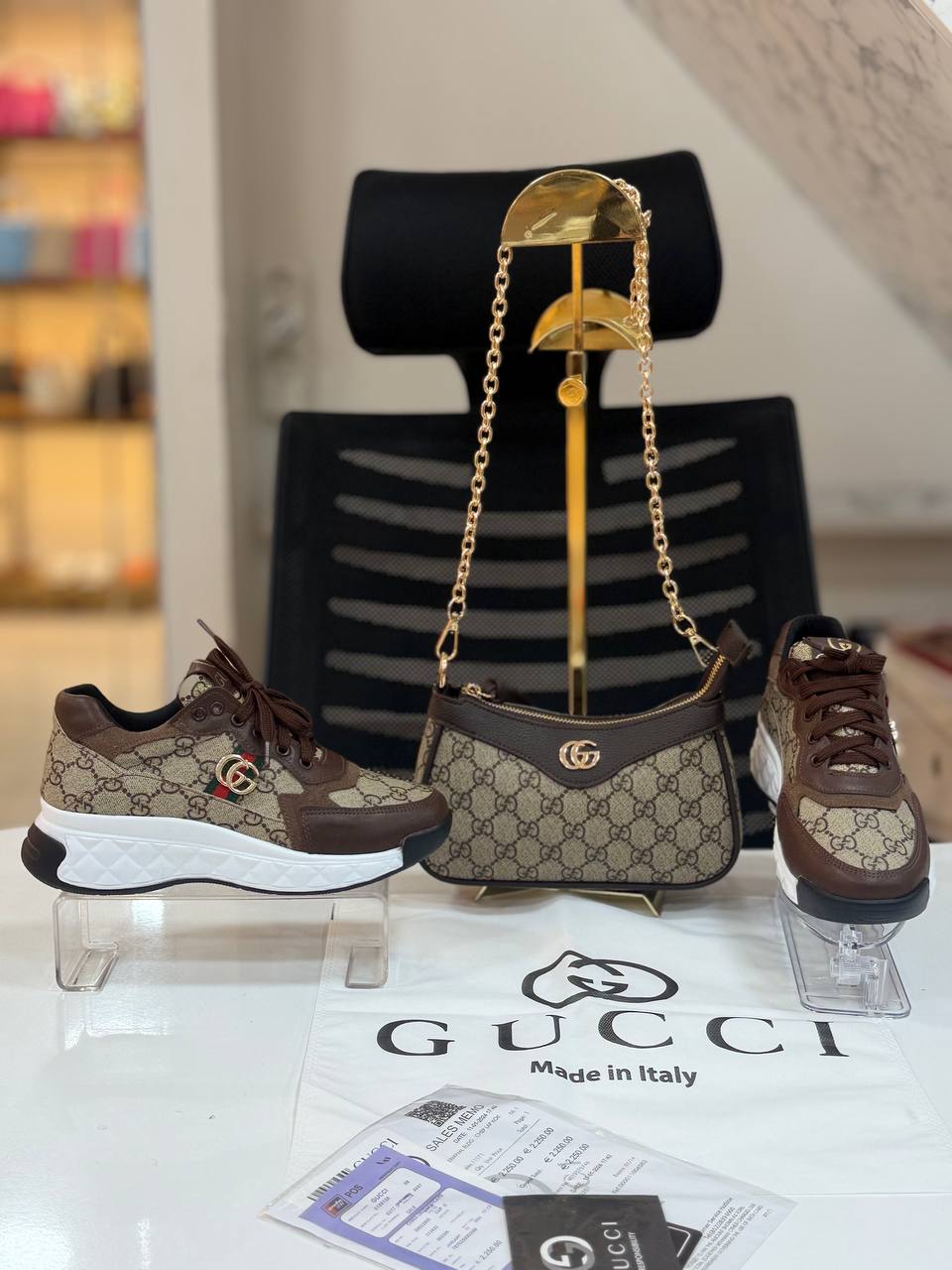 Tasche und Schuhe