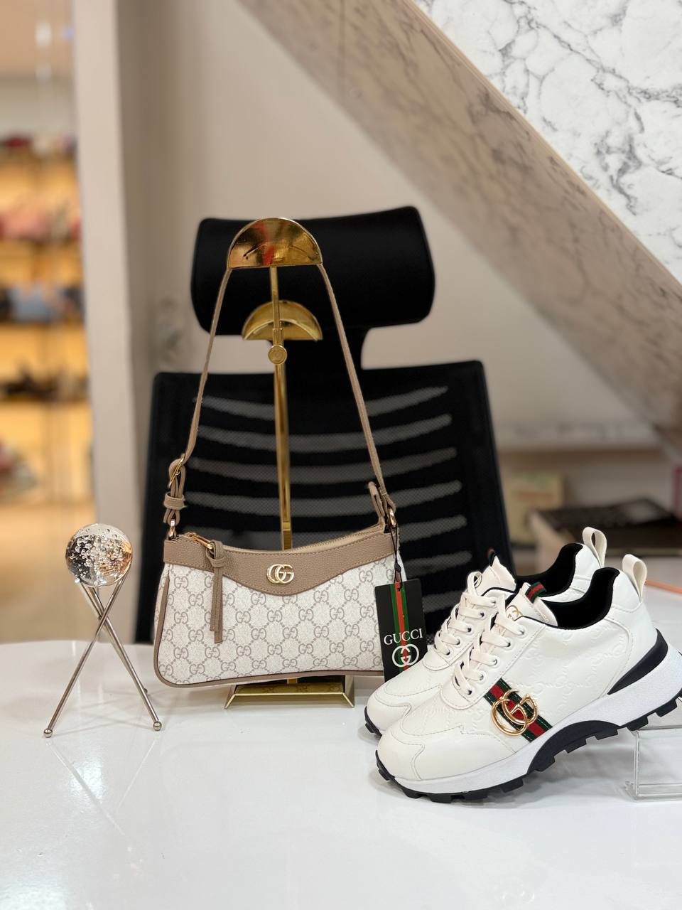 Tasche und Schuhe