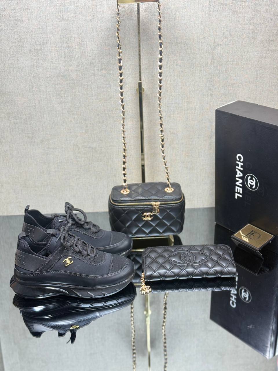 CH Tasche - Schuhe und Geldbörse