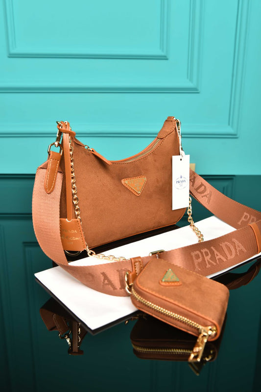 Re-Edition 2005 Saffiano-Lederhandtasche