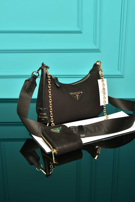 Re-Edition 2005 Saffiano-Lederhandtasche