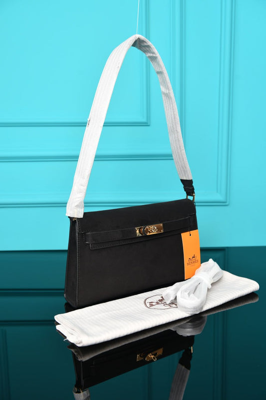 HMS- Kelly Classique To Go Wallet (Wildleder)